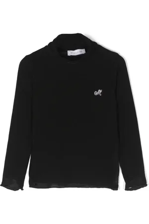 MONNALISA T-shirt à logo strassé