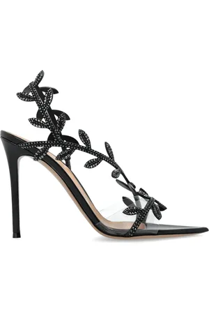 Gianvito Rossi Sandales Flavia 105 mm en cuir