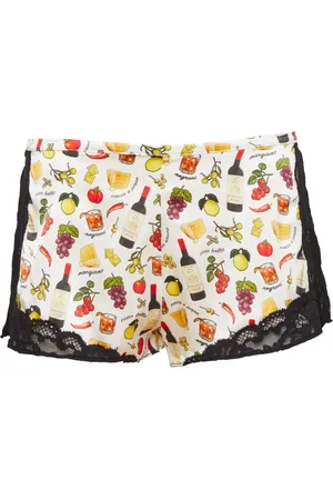 FLEUR DU MAL Short Charlotte en dentelle