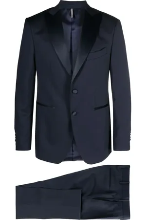 Château Lafleur-Gazin Blazer boutonné à revers pointus