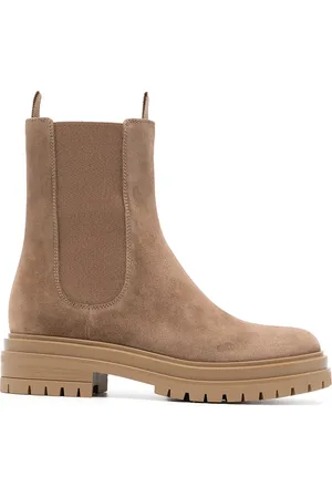 Gianvito Rossi Bottines chelsea Chester en daim