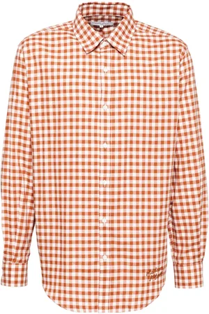 Maison Kitsuné Chemise à carreaux vichy