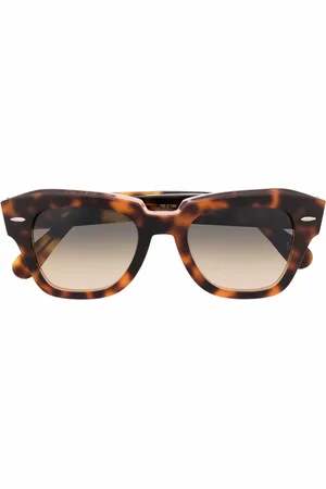 Ray-Ban Lunettes de soleil State Street à monture ronde