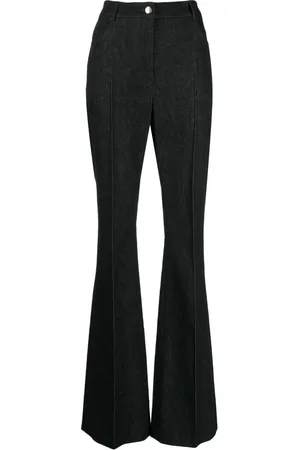 AKRIS Jean évasé à taille haute