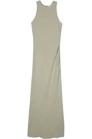 Ami Robe longue à découpe en biais