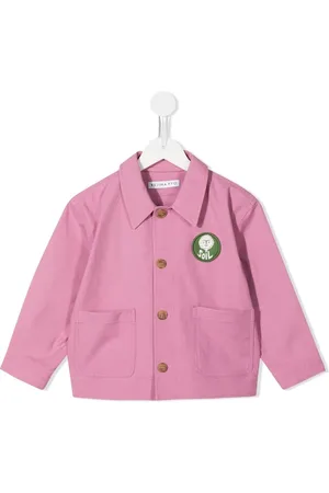 REJINA PYO Veste Riley en jean à patch logo