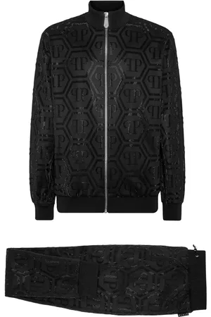 Philipp Plein Survêtement à motif monogrammé