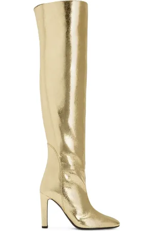 Giuseppe Zanotti Bottines Hattie 105 mm à design métallisé