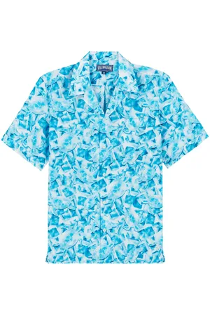 Vilebrequin Chemise à imprimé Iced Turtles