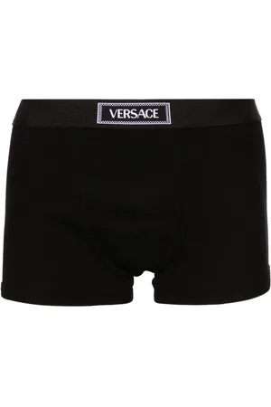 VERSACE Boxer nervuré 90s Logo
