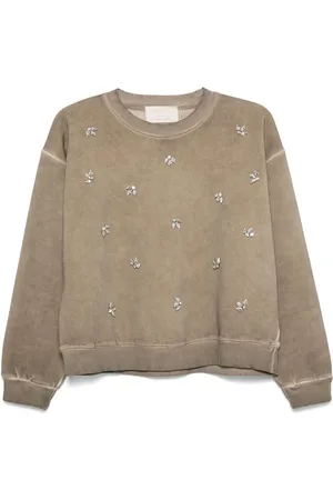 Kaos Sweat à ornements en cristal