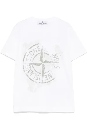 Stone Island T-shirt à logo imprimé