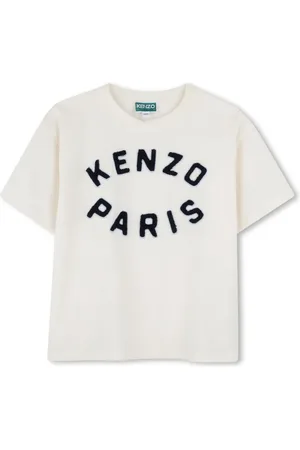 Kenzo T-shirt à logo brodé
