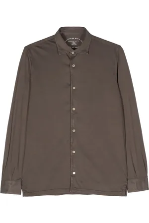 FEDELI Chemise en coton à manches longues