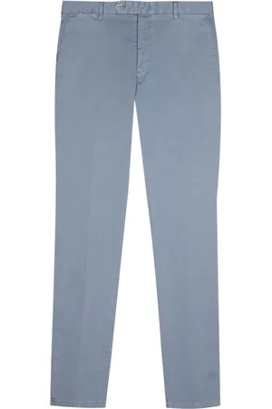MAN ON THE BOON. Pantalon chino en coton mélangé