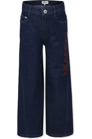 Lanvin Jean à logo brodé