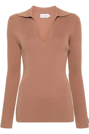 Calvin Klein Pull à design nervuré