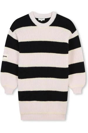 Sonia Rykiel Enfant Robe en maille à rayures