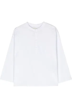 DOUUOD KIDS T-shirt en coton à manches longues
