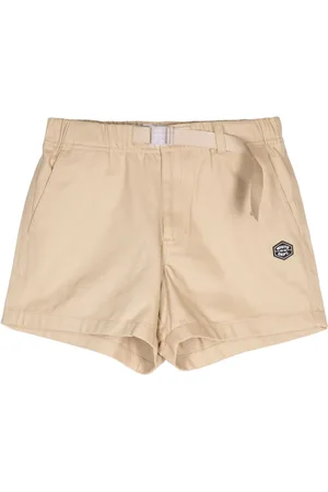 Chocoolate Short en coton à taille ceinturée