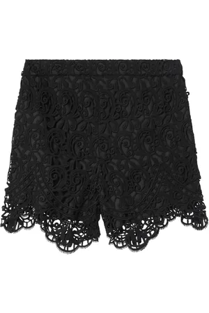Burberry Short en dentelle à taille haute