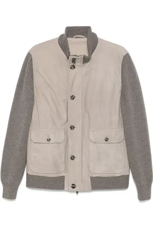 BARBA Veste en daim