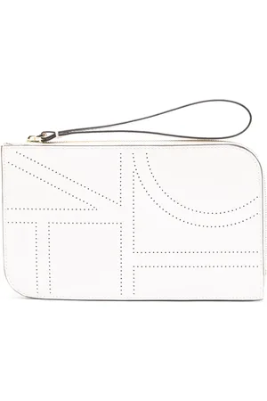 Totême Pochette zippée à design perforé