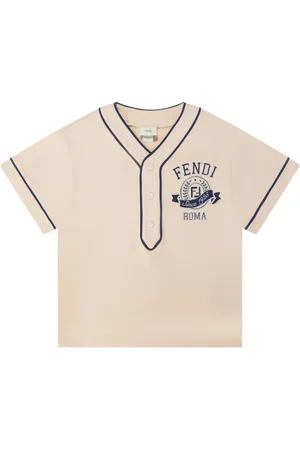 Fendi T-shirt à logo brodé