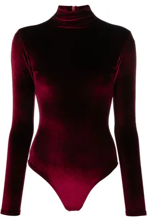 Atu Body Couture Body en velours à col montant