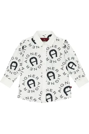 Aigner Chemise à logo imprimé
