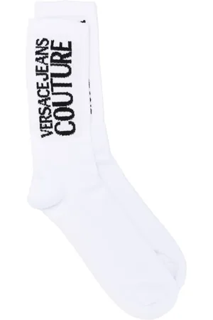 VERSACE Chaussettes en maille intarsia