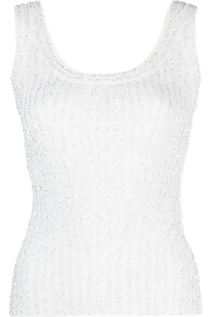 Missoni Haut nervuré à ornements en sequins