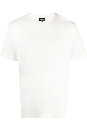 Giorgio Armani T-shirt à logo brodé