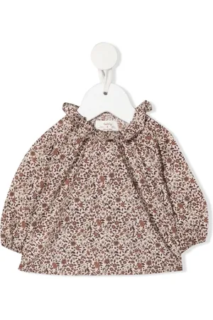 TEDDY & MINOU Blouse volantée à fleurs