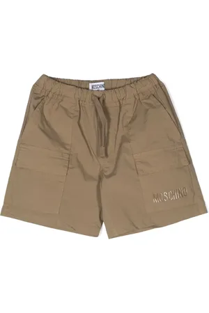 Moschino Short en coton à logo imprimé