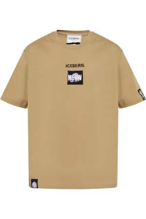 Iceberg T-shirt à patch logo