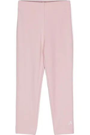 MONNALISA Legging à logo strassé