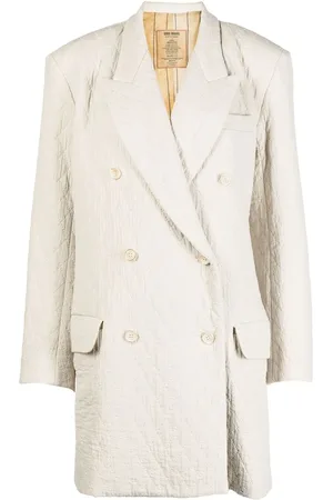 UMA WANG Manteau à boutonnière croisée