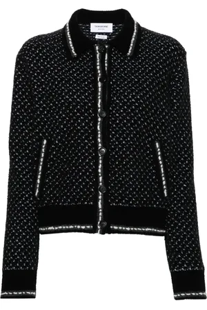 Thom Browne Veste bomber à col italien