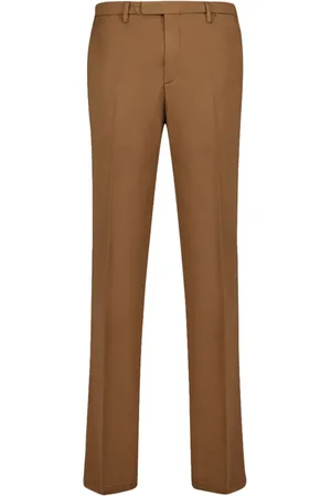 Boglioli Pantalon de costume en coton stretch