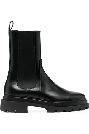santoni Bottines à empiècements élastiqués