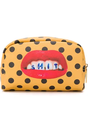 SELETTI Trousse de maquillage à pois