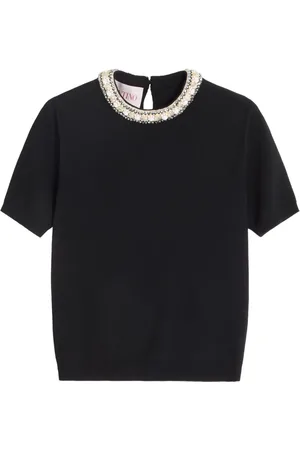 VALENTINO GARAVANI Pull à broderies