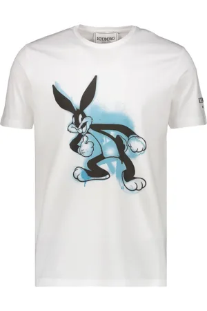 Iceberg T-shirt en coton à imprimé graphique