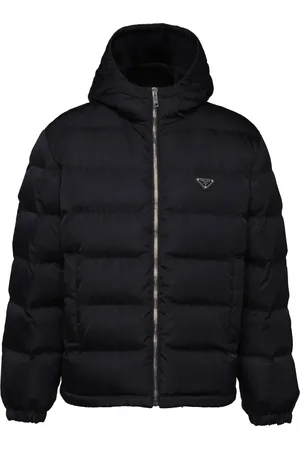Prada Doudoune Re-Nylon crop