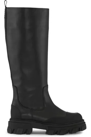 Ganni Bottes Cleated Tubular