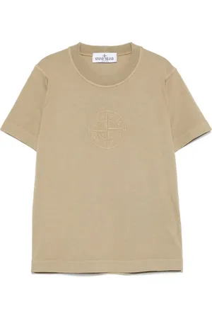 Stone Island T-shirt à logo brodé