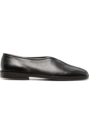 LEMAIRE Mocassins en cuir à bout carré 20 mm