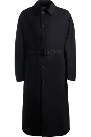 Bally Manteau ceinturé à simple boutonnage
