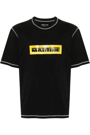 MARTINE ROSE T-shirt à bande logo